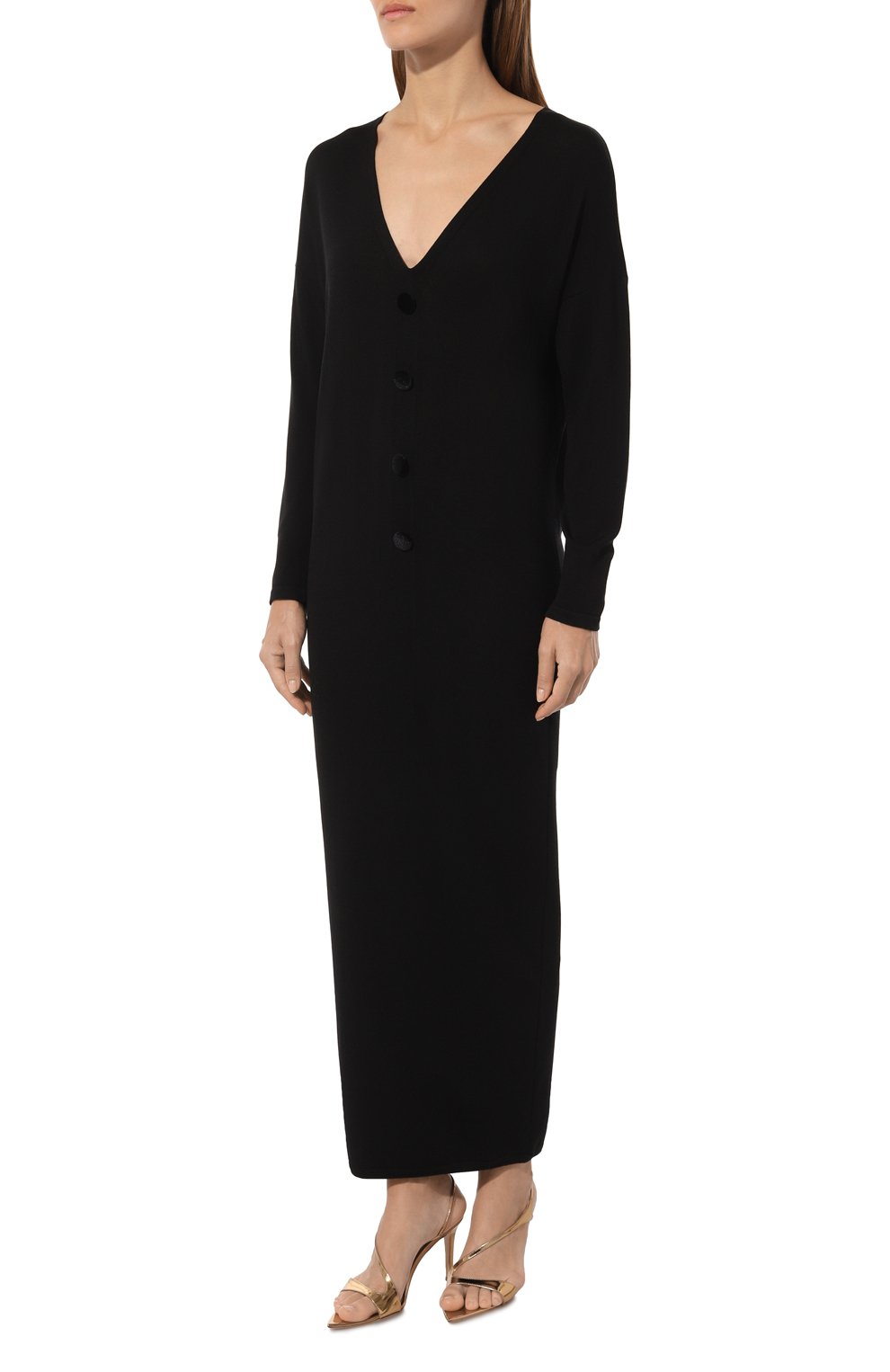 Платье из шелка и виско зы FREEAGE, арт. S23.DR049.6079.900_1, фото 3