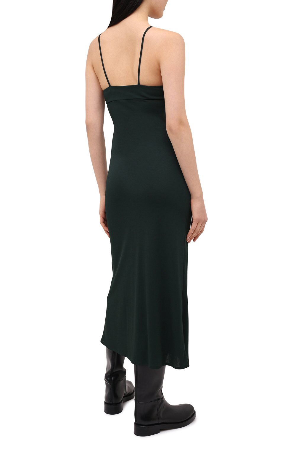 Платье из вискозы JIL SANDER, арт. JSPR715056-WR397508, фото 4
