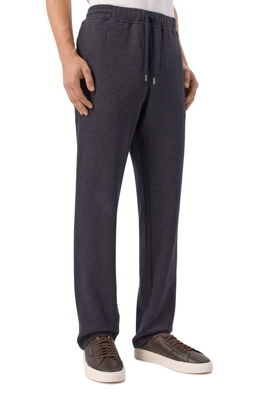 Хлопковые брюки Andrea Campagna 19M703.SZ00.CAMP./52 Синий  19M703.SZ00.CAMP./52 Фото 3