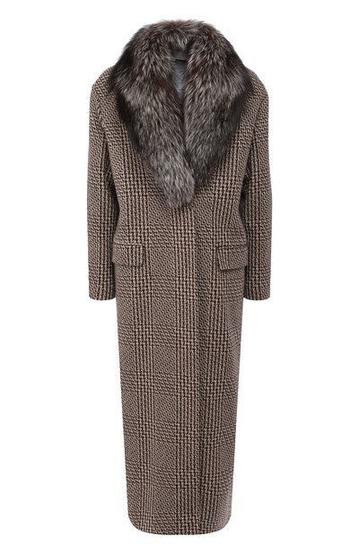 Пальто из смеси кашемира и шерсти KITON, арт. D48625K06954, фото 1