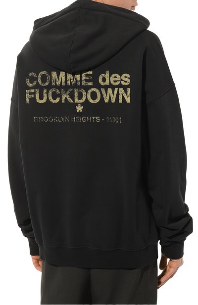 Хлопковое худи COMME DES FUCKDOWN, арт. CDFU2555, фото 4