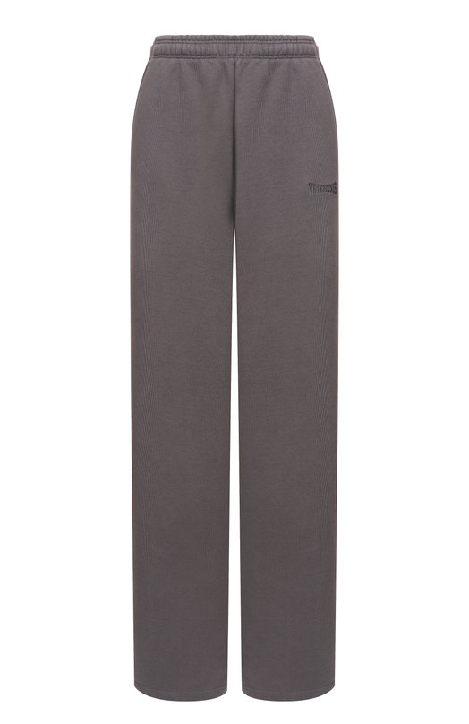 Хлопковые брюки VETEMENTS UH76SP160M Серый UH76SP160M
