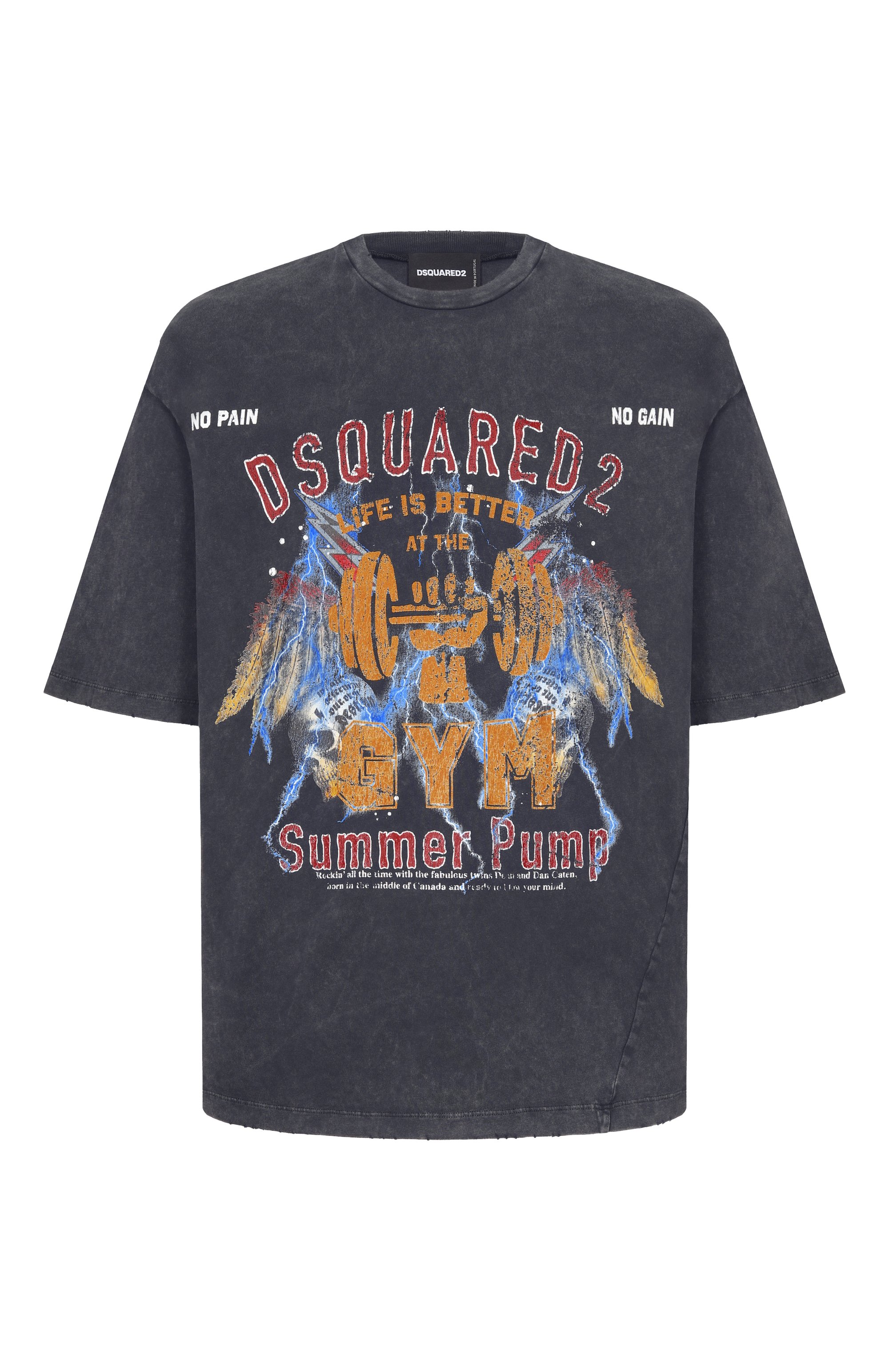 Хлопковая футболка DSQUARED2, арт. S74GD1539/D20108, фото 1