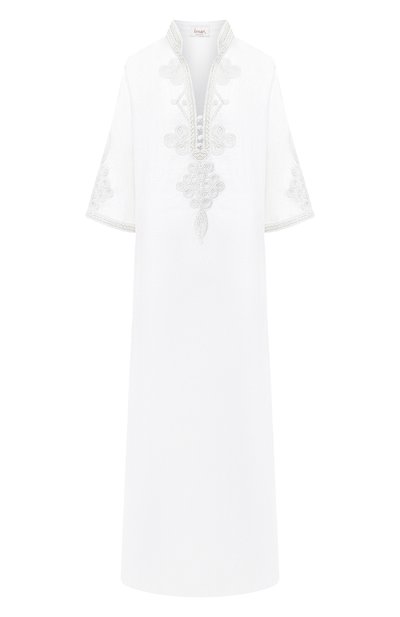 Женская льняная туника ESMERALDA RESORT, арт. L0NG KAFTAN M0R0CC0 DESIGN