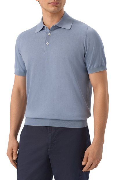 Хлопковое поло BRUNELLO CUCINELLI, арт. M29800125, фото 3