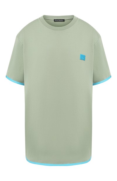 Женская хлопковая футболка ACNE STUDIOS, арт. CL0022/W