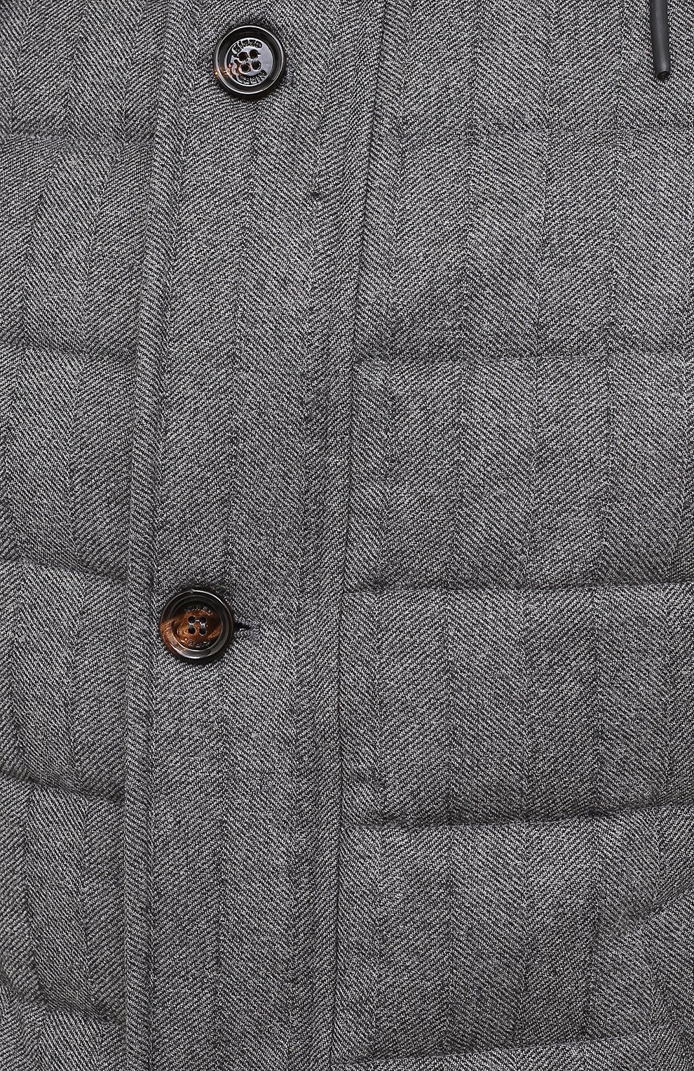 Пуховый жилет KIRED серого цвета по цене 108500 руб., арт. WKISHBW7209501000, фото 6 Пуховый жилет KIRED, арт. WKISHBW7209501000, фото 6