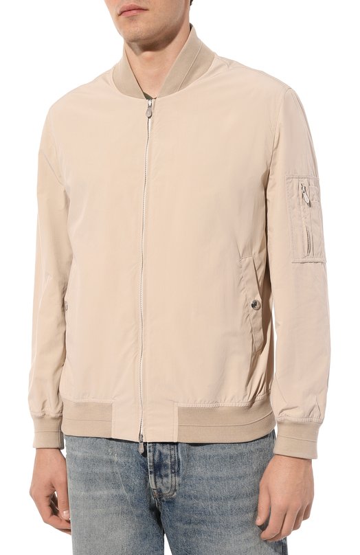 Бомбер Brunello Cucinelli MD4796496 Бежевый  MD4796496 Фото 3