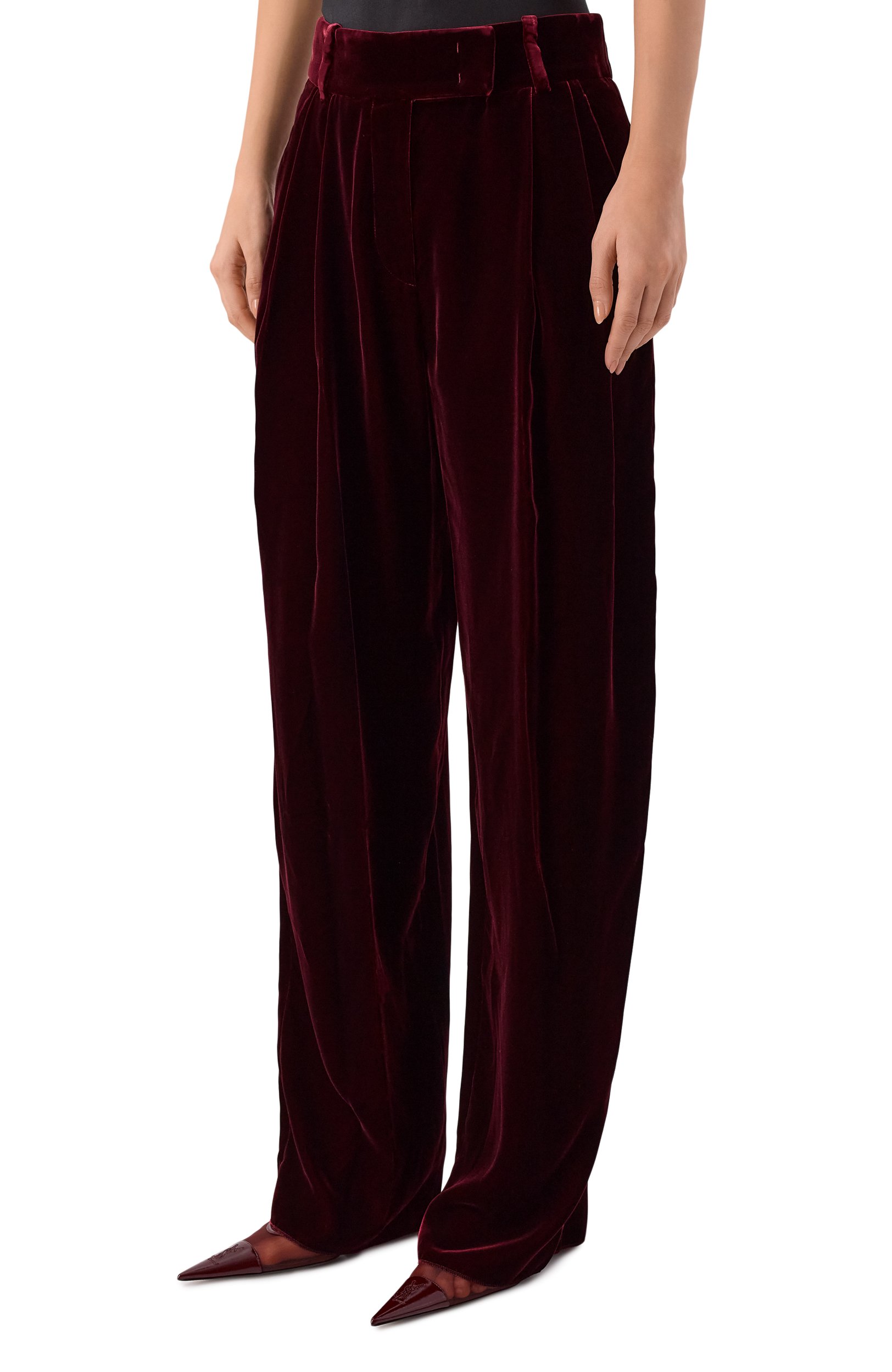 Бархатные брюки GIORGIO ARMANI, арт. GW003811/TE10831, фото 3