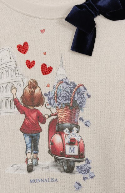 Хлопковое платье MONNALISA, арт. 19F900RU, фото 3