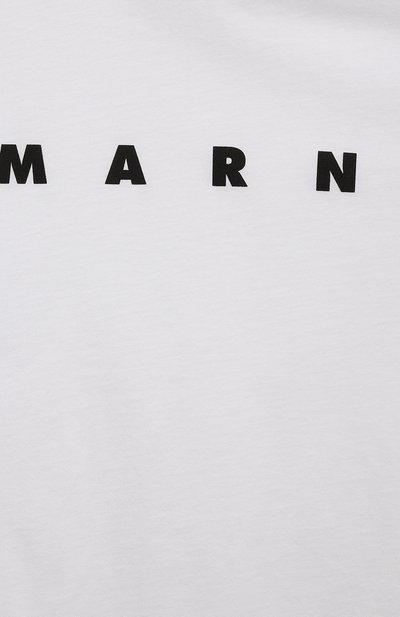 Хлопковая футболка MARNI, арт. M002MV/M00HZ, фото 3