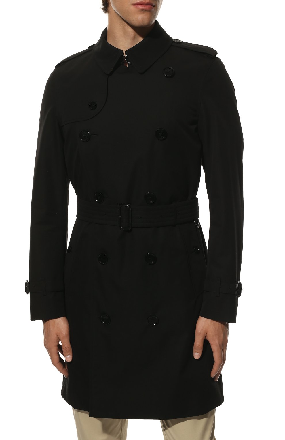 Хлопковый тренч BURBERRY, арт. 8045863, фото 3