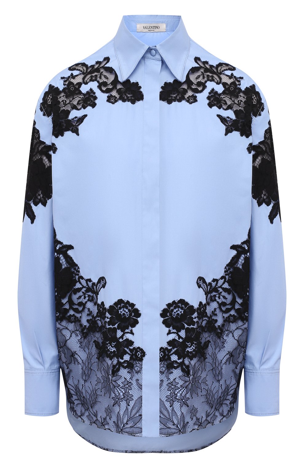Хлопковая рубашка VALENTINO, арт. VB3AB1Y04HP, фото 1