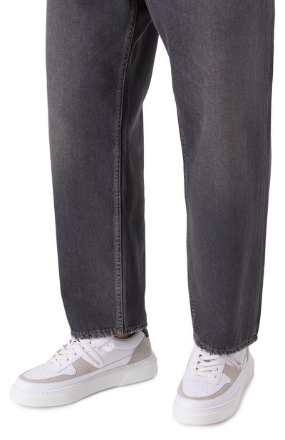 Кожаные кеды leo 866 INUIKII, арт. 50102-066, фото 3