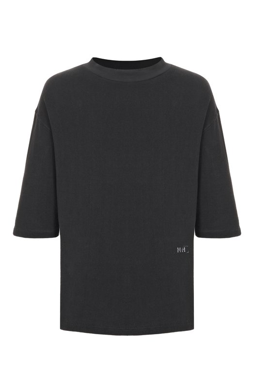Хлопковая футболка Maison Margiela S50GC0713/M20057 Чёрный S50GC0713/M20057