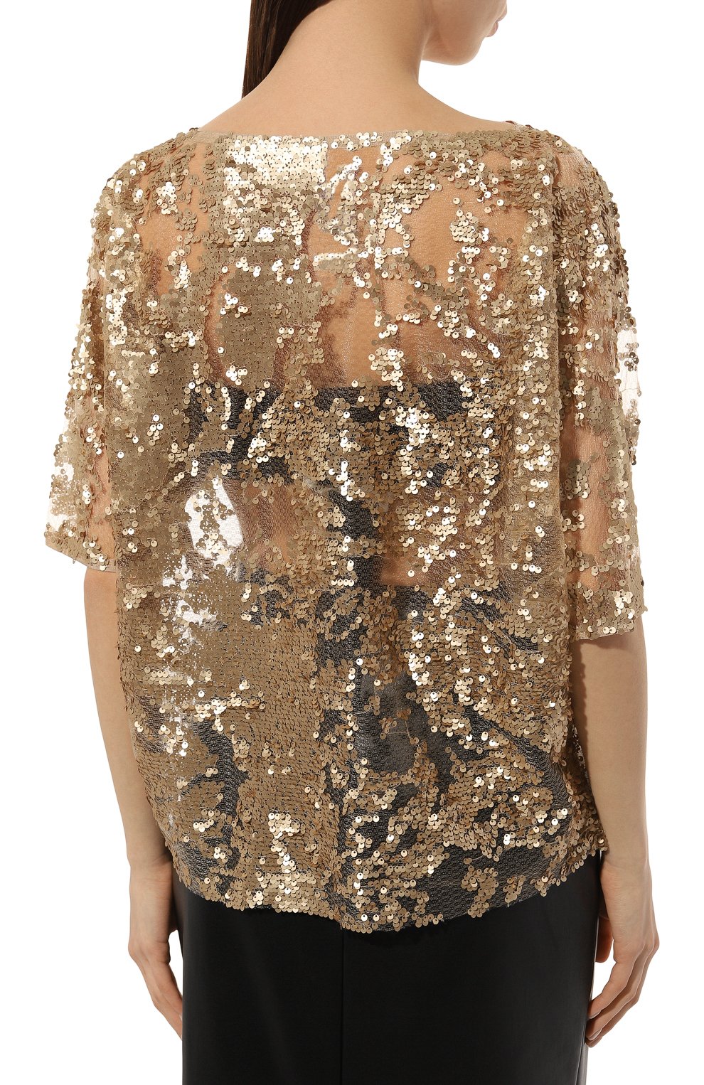 Топ с отделкой пайетками ANTONELLI FIRENZE, арт. J2683/358C, фото 4