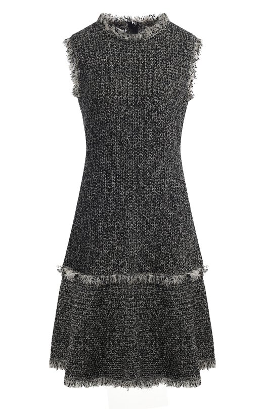 

Твидовое платье Oscar de la Renta, Серый
