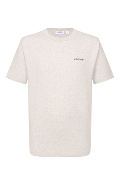 Мужская хлопковая футболка OFF-WHITE, арт. 0MAA16MF26JER00M0