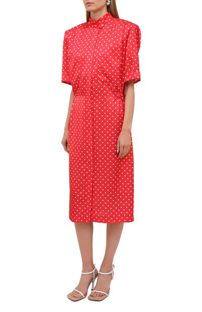 Платье VETEMENTS, арт. WE51DR100R 2607/RED/WHITE, фото 3