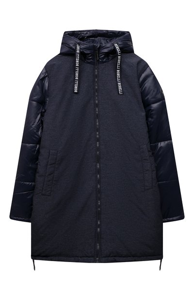 Утепленное пальто ALESSANDRO BORELLI MILANO синего цвета по цене 17700 руб., арт. I21281-1, фото 1 Утепленное пальто ALESSANDRO BORELLI MILANO, арт. I21281-1, фото 1