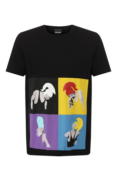 Хлопковая футболка JUST CAVALLI, арт. S03GC0510/N20663, фото 1