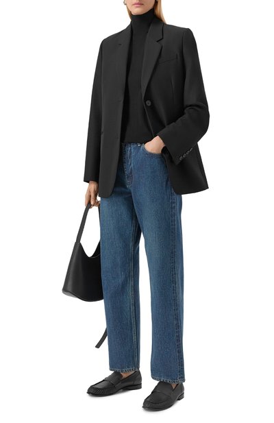 Кожаные лоферы ellis JIMMY CHOO, арт. ELLISL0AFERFSLY, фото 3