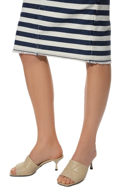 Кожаные мюли PRADA, арт. 1XX583-038-F0F24-B065, фото 3