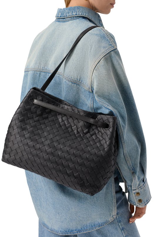 Сумка-тоут Intrecciato Bottega Veneta 600510/V3UH3 Чёрный  600510/V3UH3 Фото 2