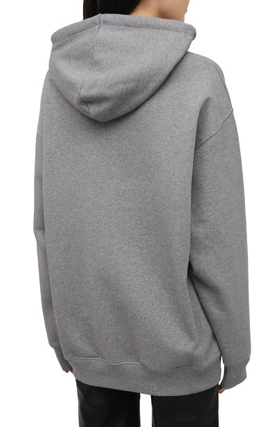Хлопковое худи ACNE STUDIOS, арт. CI0009/W, фото 4