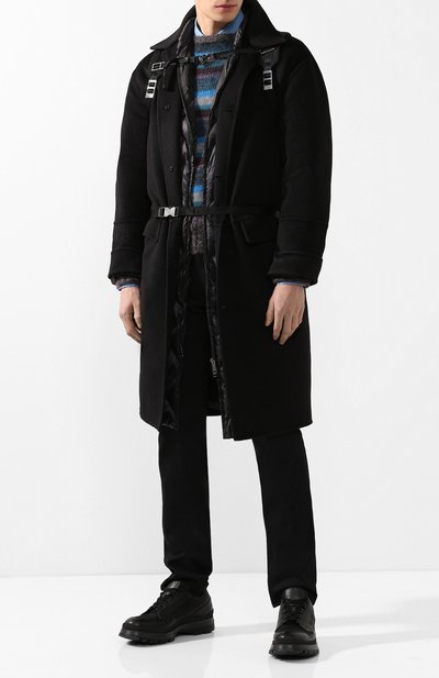 Комбинированные ботинки PRADA, арт. 4E3358-3KML-F0002, фото 2