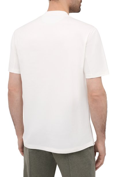 Хлопковая футболка BRUNELLO CUCINELLI, арт. M0T817110, фото 4