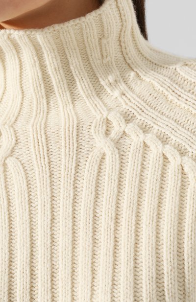 Свитер из шерсти и кашемира POLO RALPH LAUREN кремового цвета по цене 36800 руб., арт. 211780367, фото 5 Свитер из шерсти и кашемира POLO RALPH LAUREN, арт. 211780367, фото 5