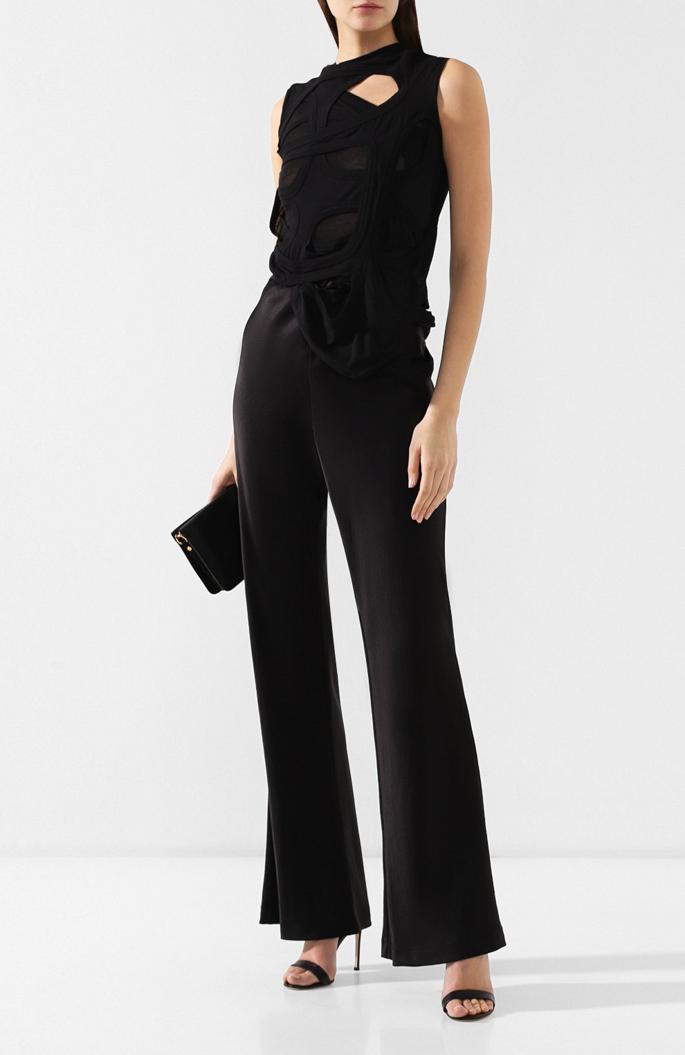 Расклешенные брюки ALEXANDERWANG.T, арт. 4W194010, фото 2