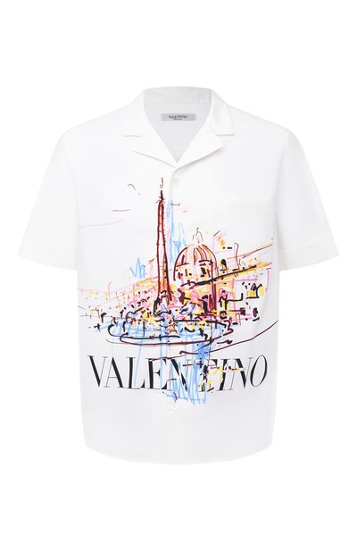 Хлопковая рубашка VALENTINO, арт. VV3AA76971J, фото 1