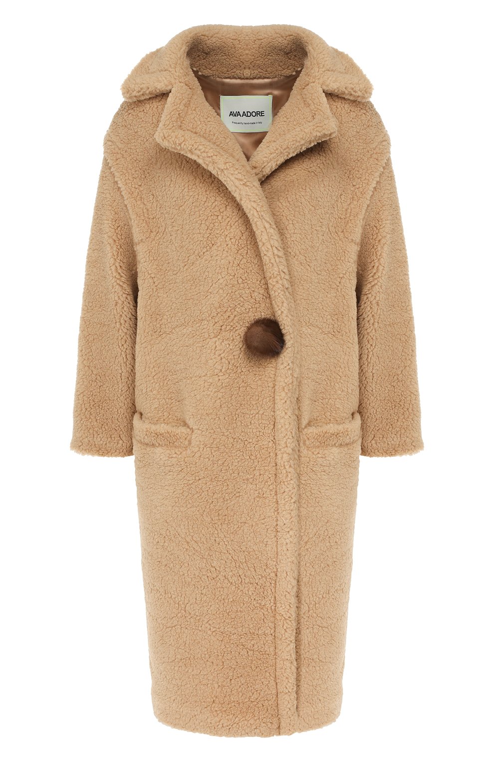 Дубленка AVA ADORE бежевого цвета по цене 104500 руб., арт. S0PHIA/68 AA FW19, фото 1 Дубленка AVA ADORE, арт. S0PHIA/68 AA FW19, фото 1