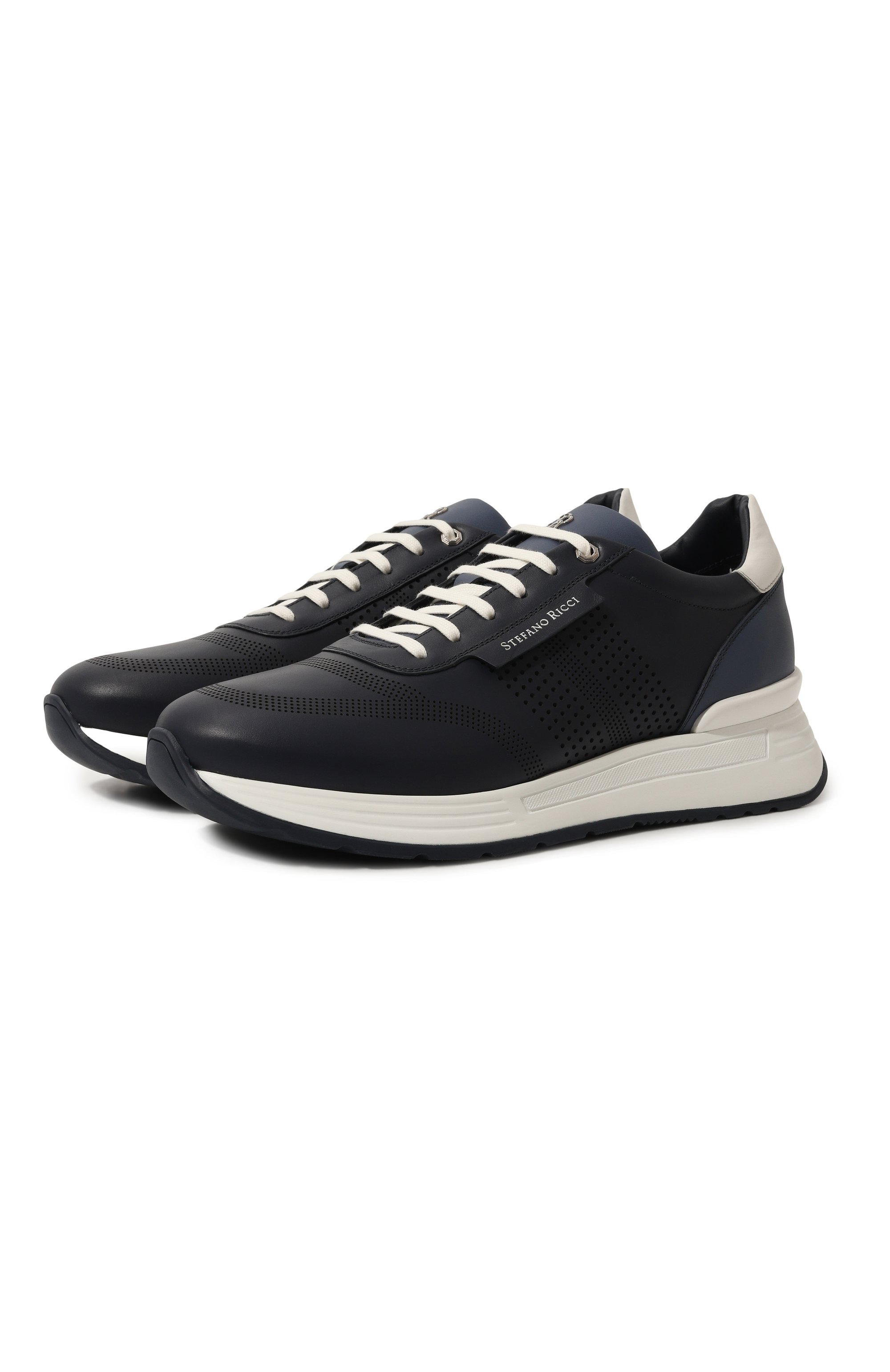 Кожаные кроссовки STEFANO RICCI, арт. UV26EG6499/WY, фото 1
