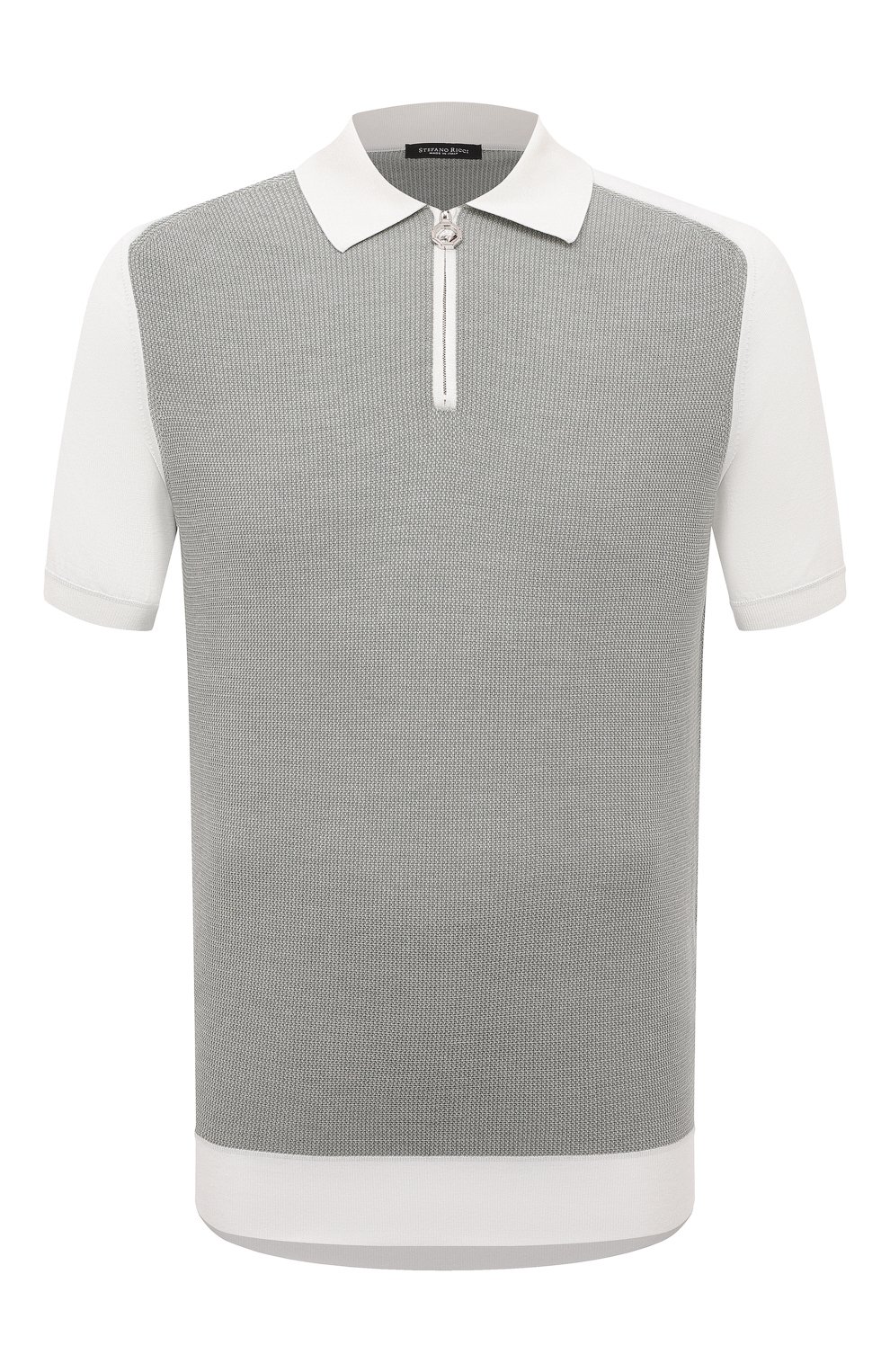 Поло из шелка и хлопка STEFANO RICCI, арт. K616320P31/F23131, фото 1