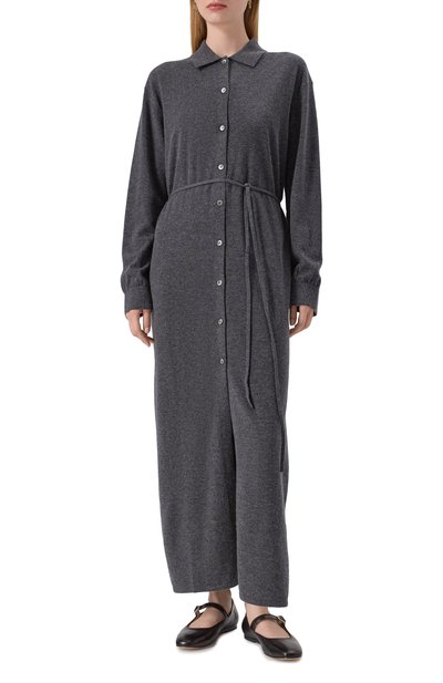 Платье из шерсти и кашемира 12 STOREEZ серого цвета по цене 26000 руб., арт. 134630, фото 3 Платье из шерсти и кашемира 12 STOREEZ, арт. 134630, фото 3