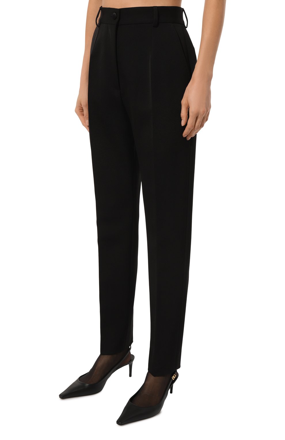 Шерстяные брюки DOLCE & GABBANA, арт. FTAM2T/GDCSC, фото 3