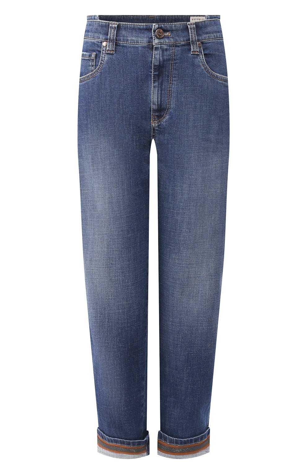 Джинсы с отворотами BRUNELLO CUCINELLI, арт. MH107P5466, фото 1