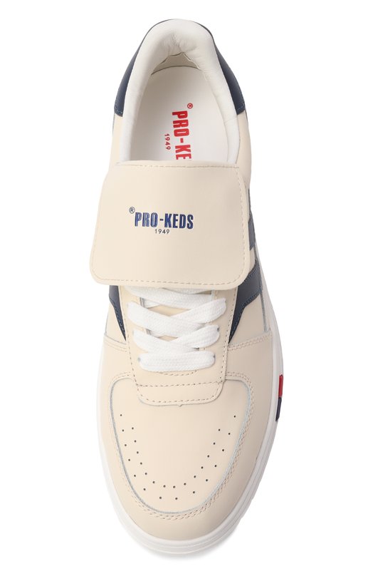 Кожаные кеды Field King Pro-Keds 1949 FIELD KING/LEATHER Кремовый  FIELD KING/LEATHER Фото 6