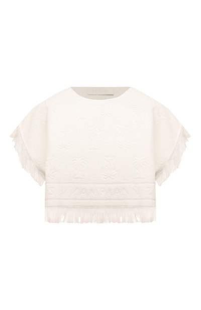 Женская хлопковая футболка ZIMMERMANN, арт. 5256TRS241