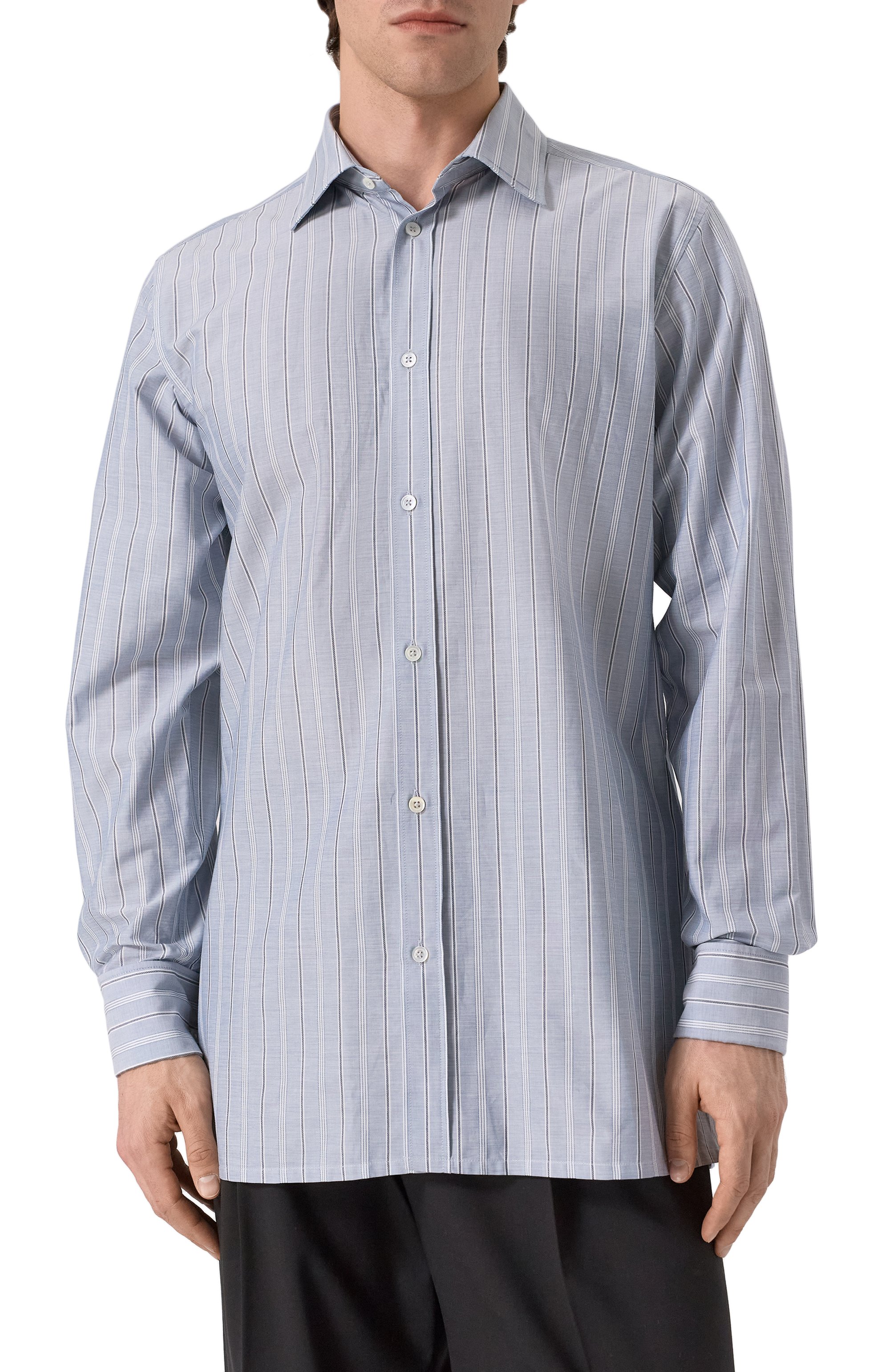 Хлопковая рубашка MAISON MARGIELA, арт. S50DT0048/M35281, фото 3