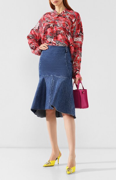 Джинсовая юбка BALENCIAGA, арт. 572190/TCW03, фото 2