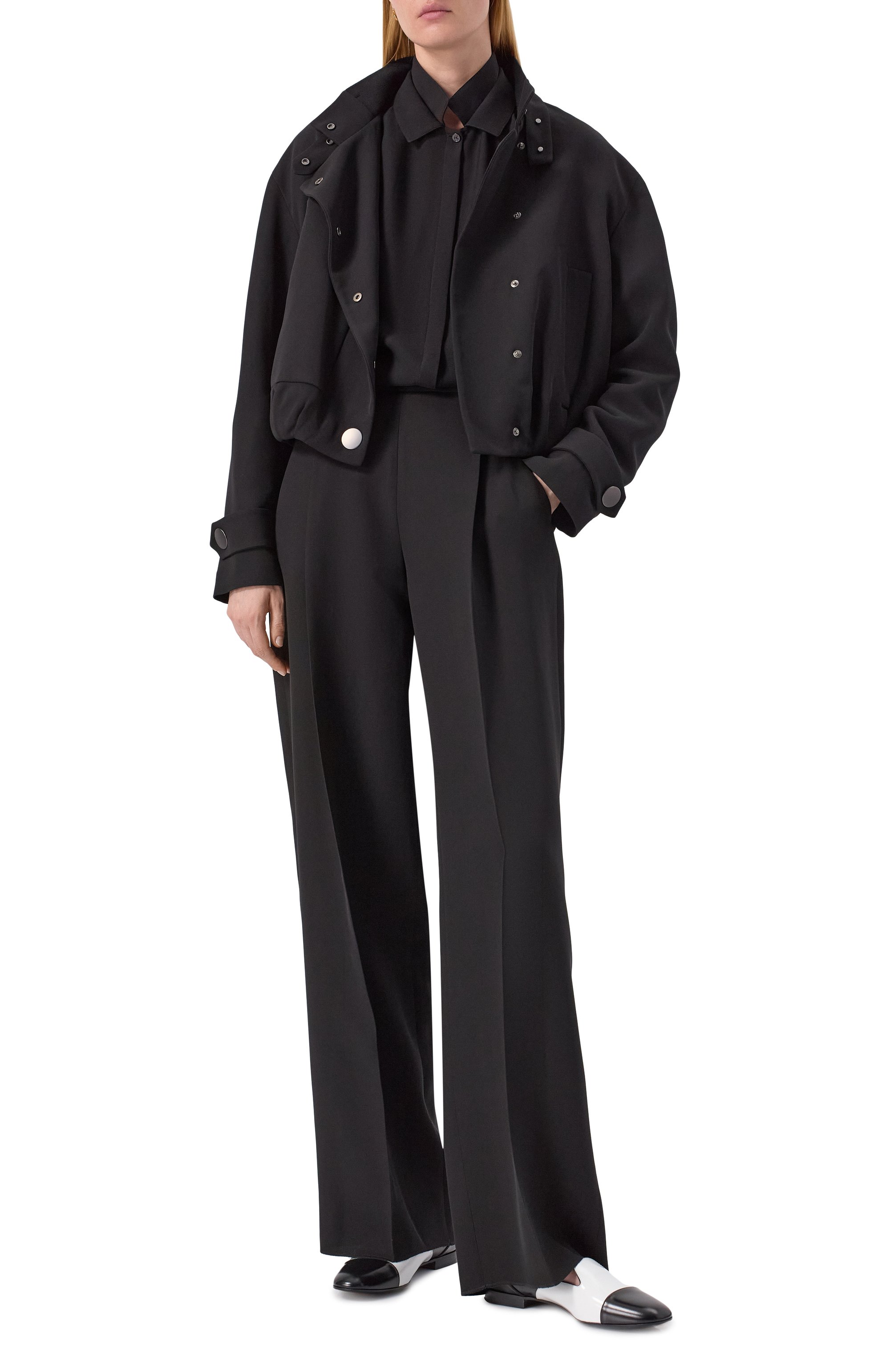 Шелковая блузка GIORGIO ARMANI, арт. GW001750/TE10814, фото 2