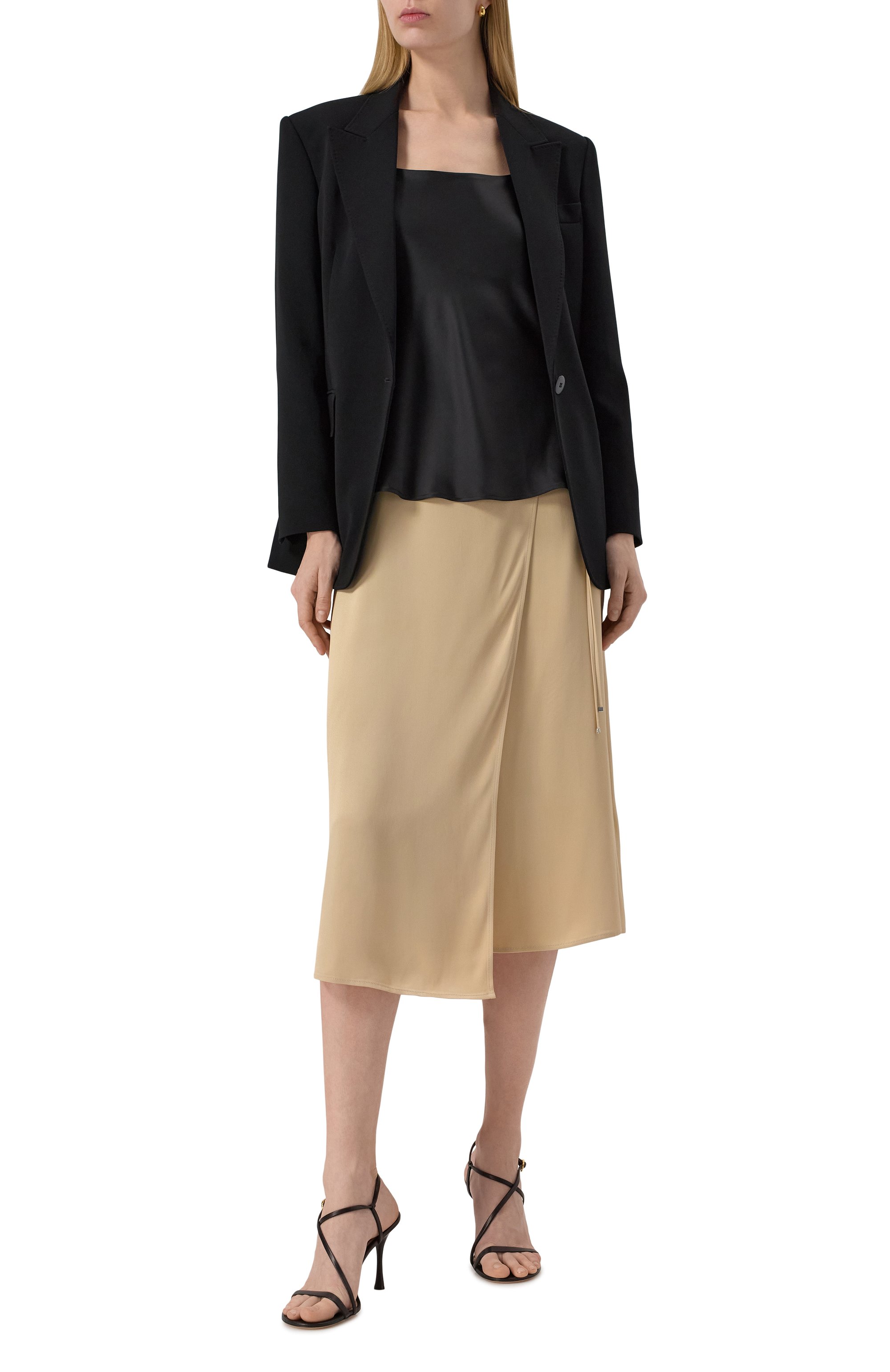 Атласный топ HERNO, арт. BL000021D/12506, фото 2