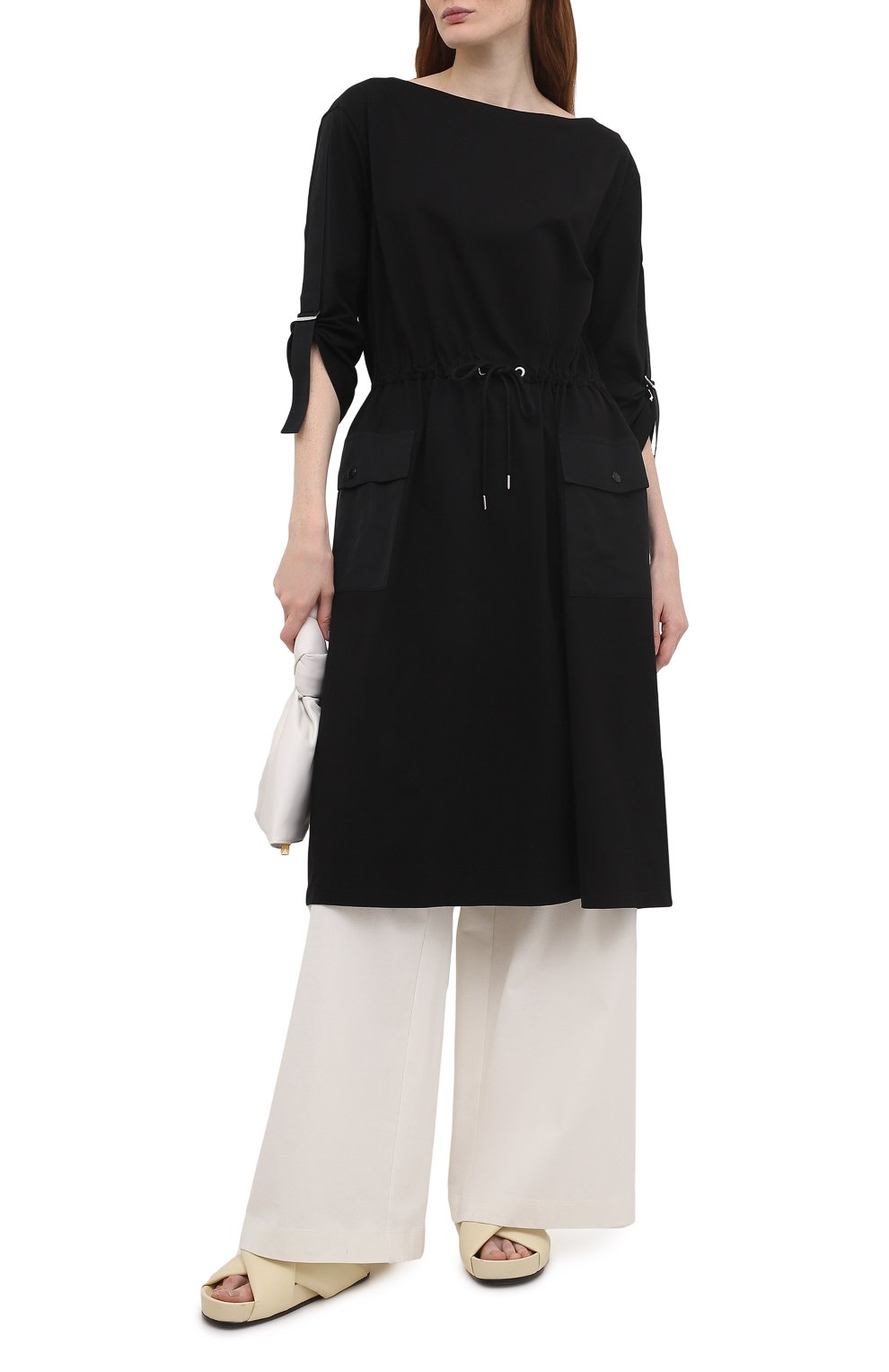 Хлопковое платье MONCLER, арт. G1-093-8I729-00-829HP, фото 2