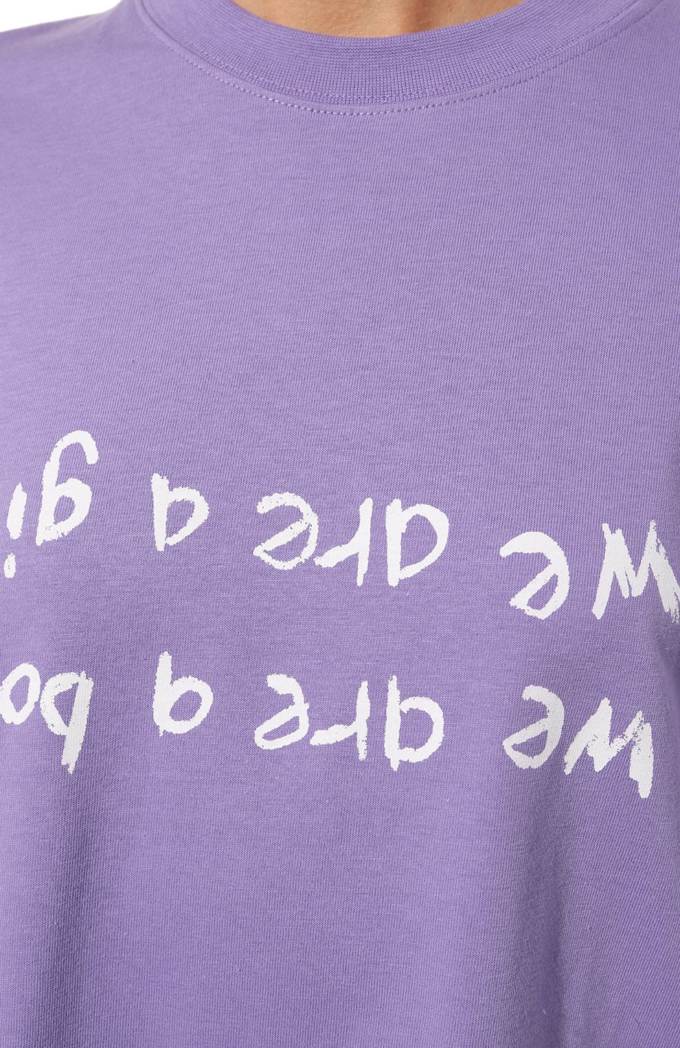 Хлопковая футболка VETEMENTS, арт. UE54TR490U, фото 5