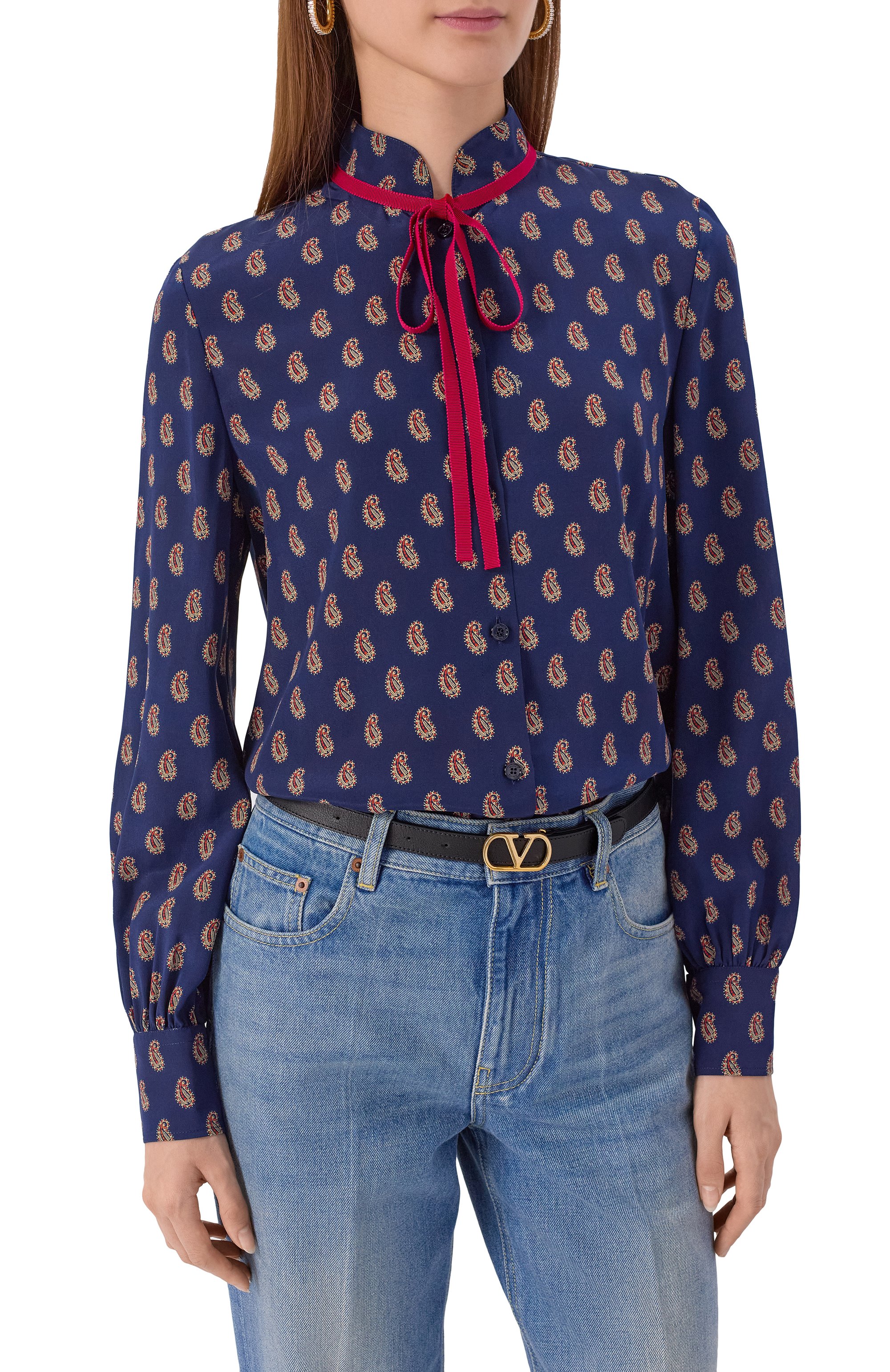 Кожаный ремень VALENTINO, арт. 7W2T0SM7/IYR, фото 2