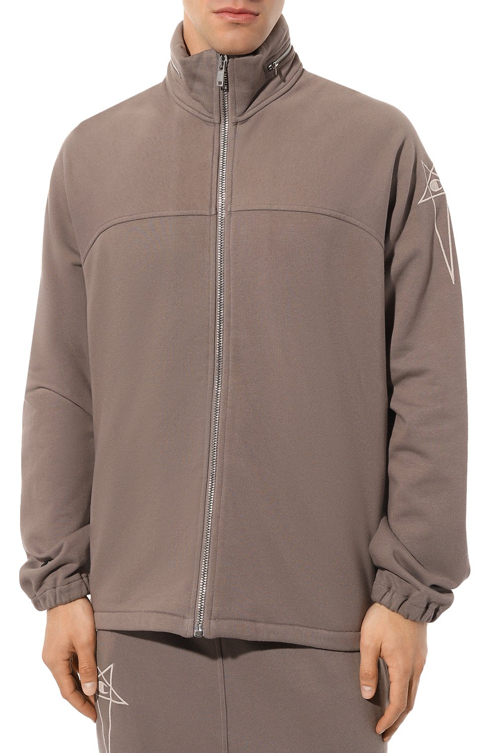 Хлопковая т олстовка rick owens x champion RICK OWENS, арт. CM02C9219/CHFE, фото 3